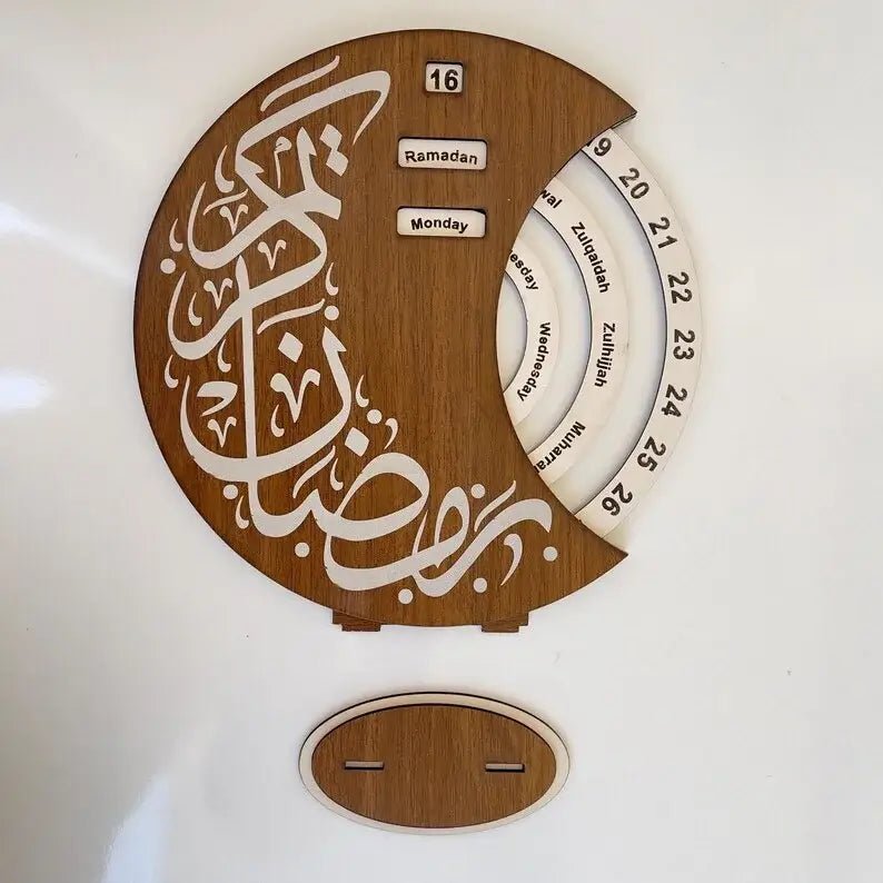 Ramadan calendar, Accessories Ramadan, Ramadan decor, Ramadan Decoration 2025, Islamic Table decor, Muslim Gifts, Ramadan Countdown Calendar