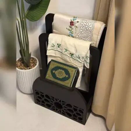 Prayer Matt Rug holder Wooden