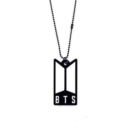 K - POP BTS LOGO ACRYLIC CAR HANGING