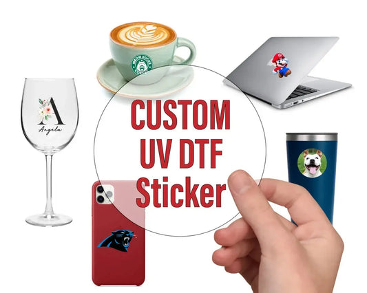 UV DTF Sticker Customizeable A4 , A3, A2 size