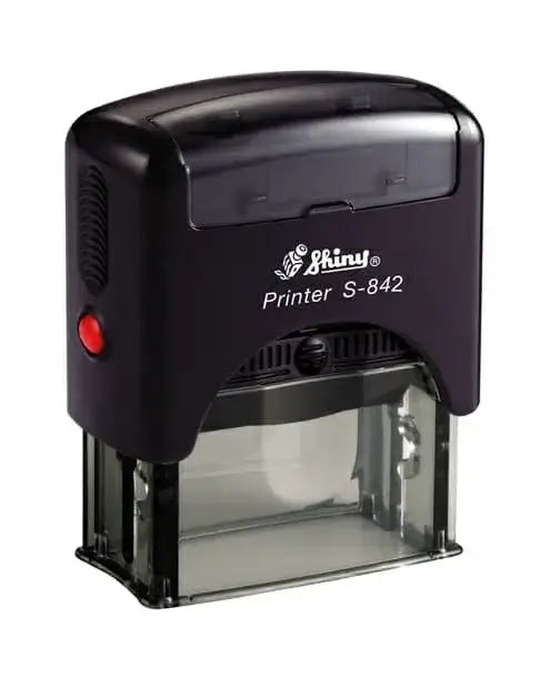 Customized Pre-Inked Automatic Stamp Machine for Business, Office, Logo, or Name