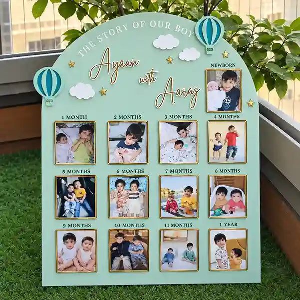 Acrylic Baby Frame for Birthday