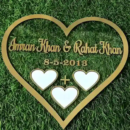 Customized Nikah Frame