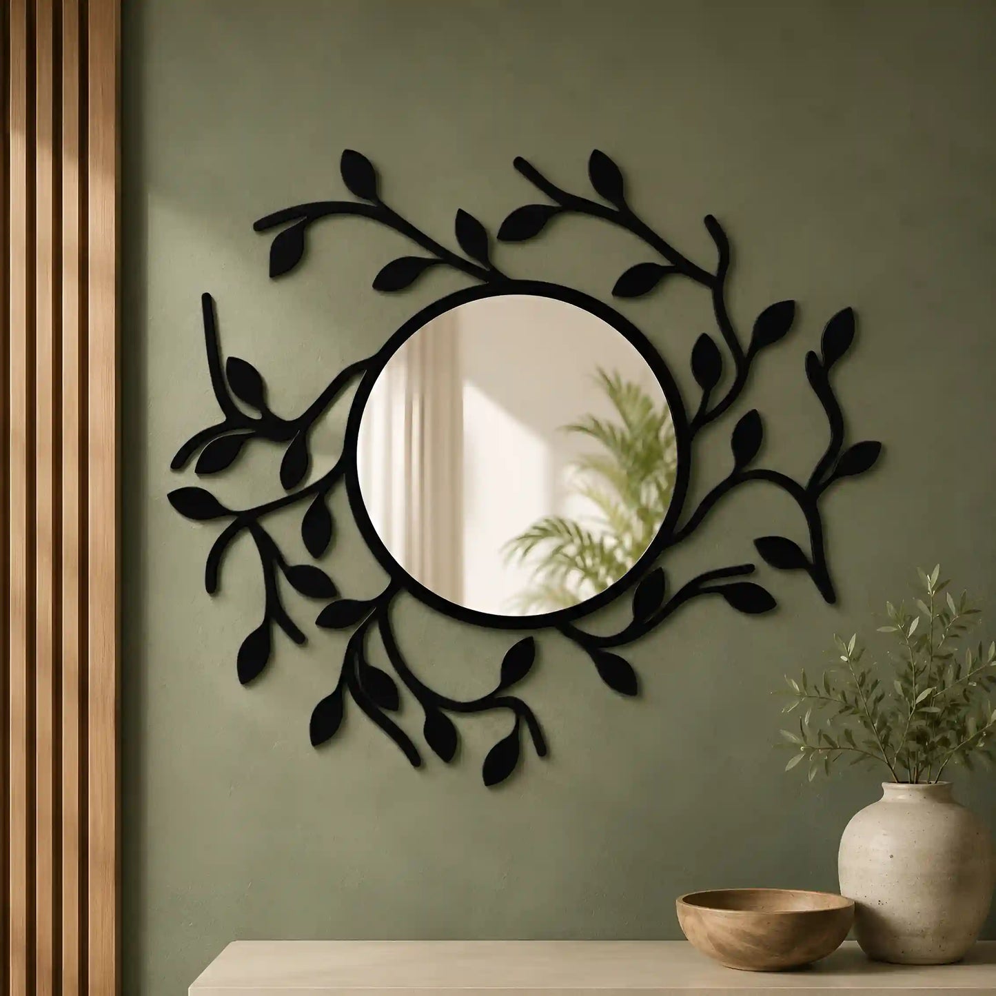 Floral Mirror WallArt