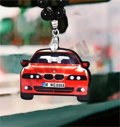 Models Acrylic Car HangingJDM Racing Car Style Rearview Mirror Pendant Interior Decoration