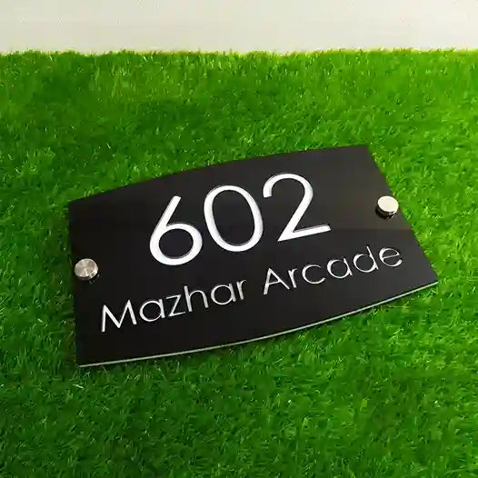 Acrylic Home NamePlate