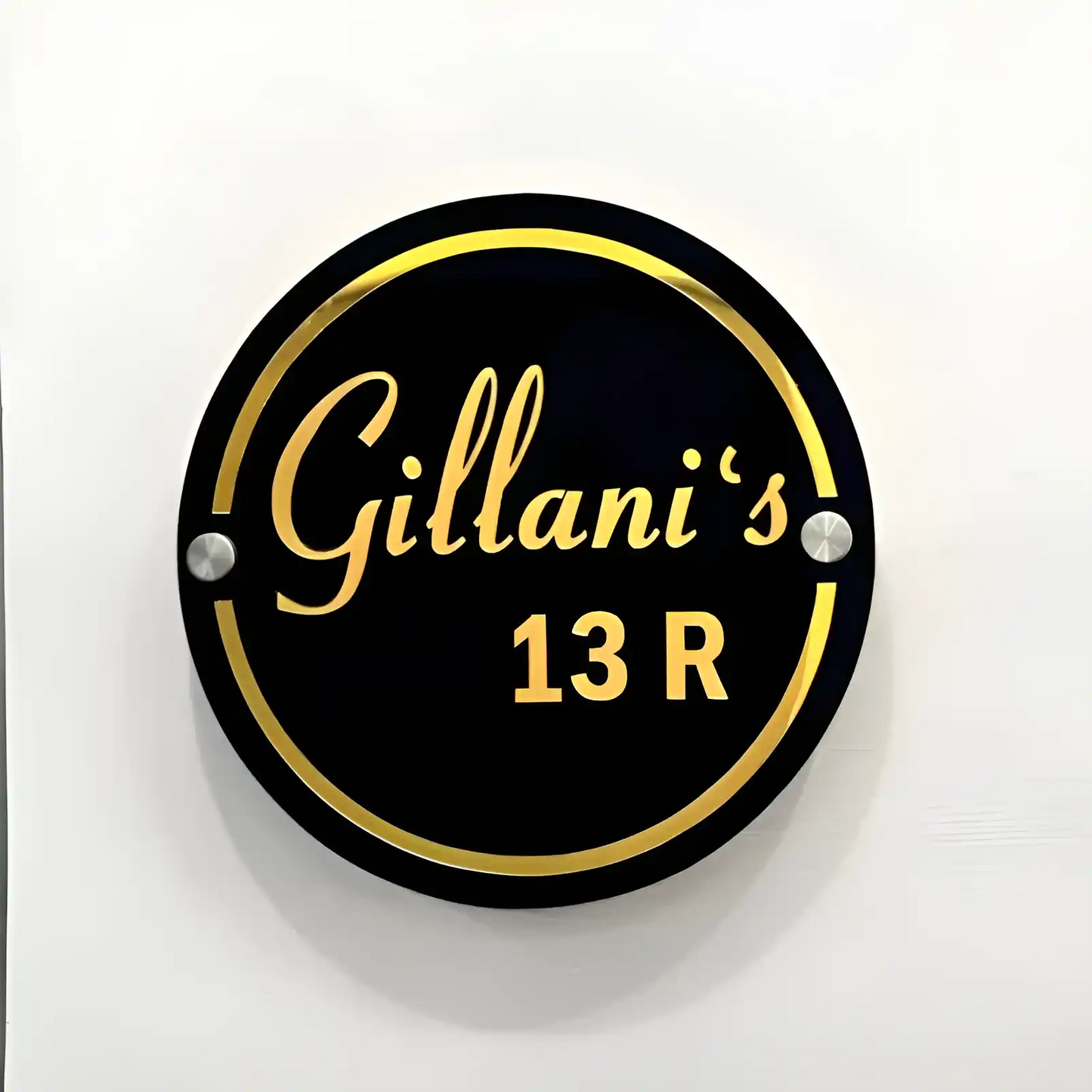 Home Name Plate
