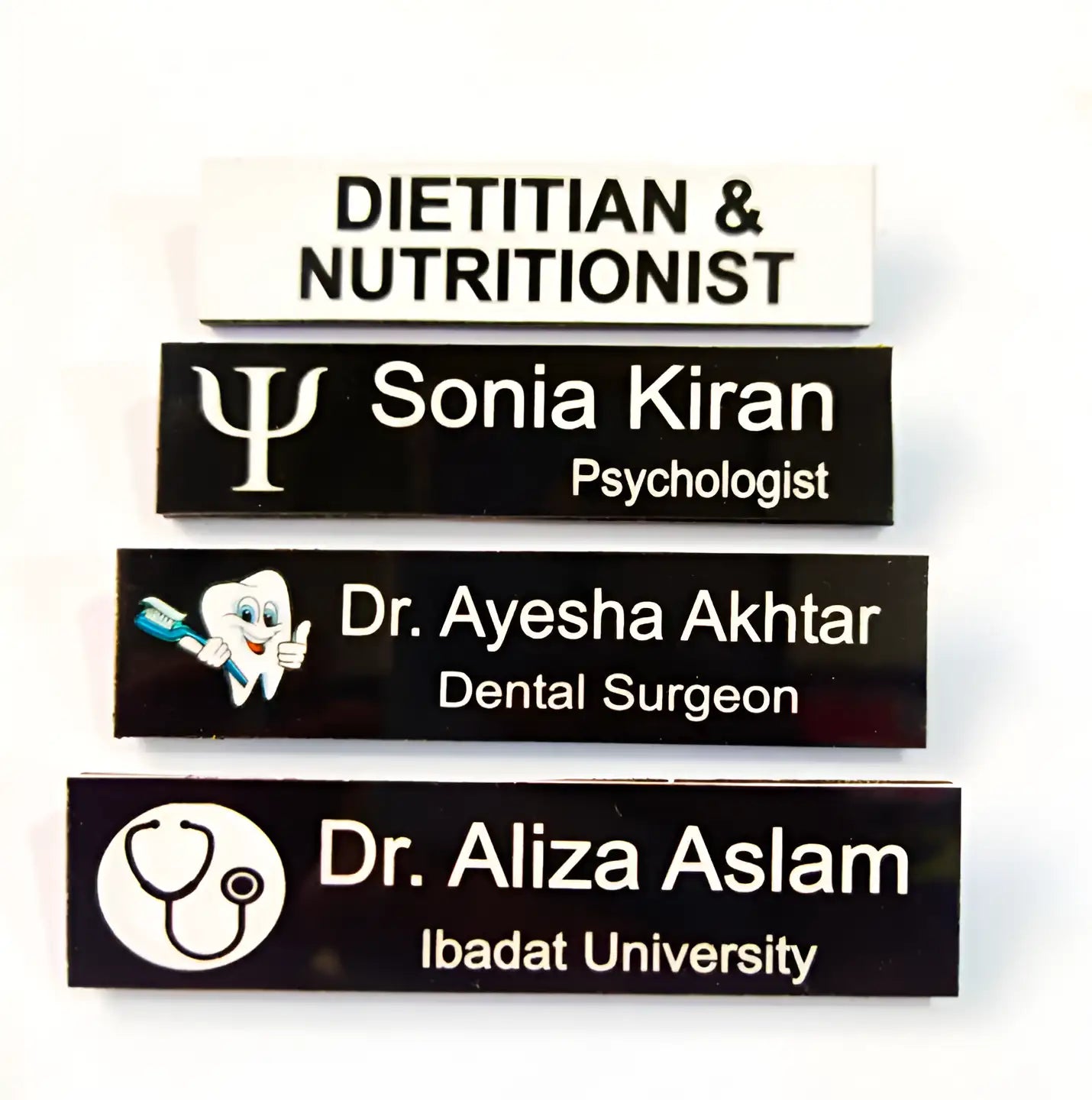 Custom Logo & Name Tag Badge For Employees