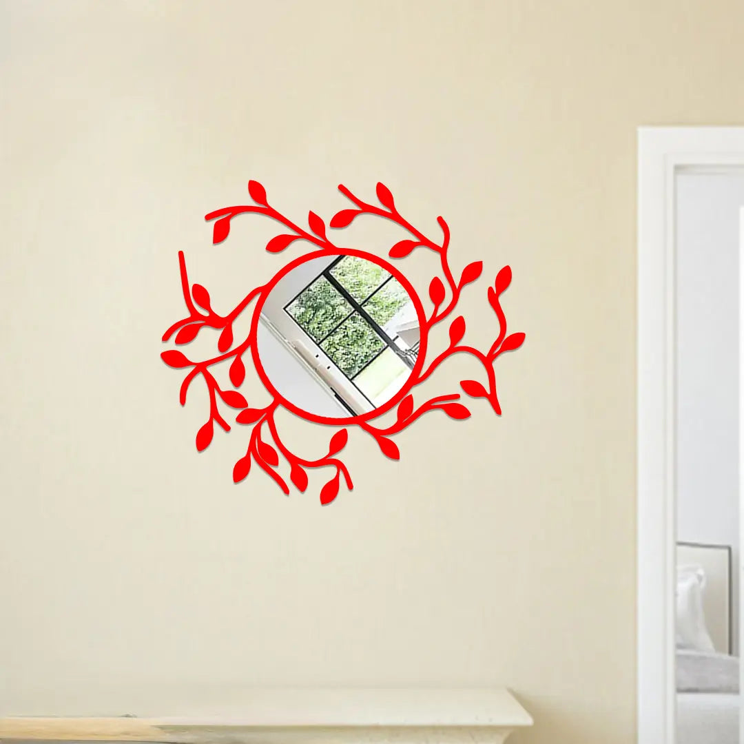 Floral Mirror WallArt