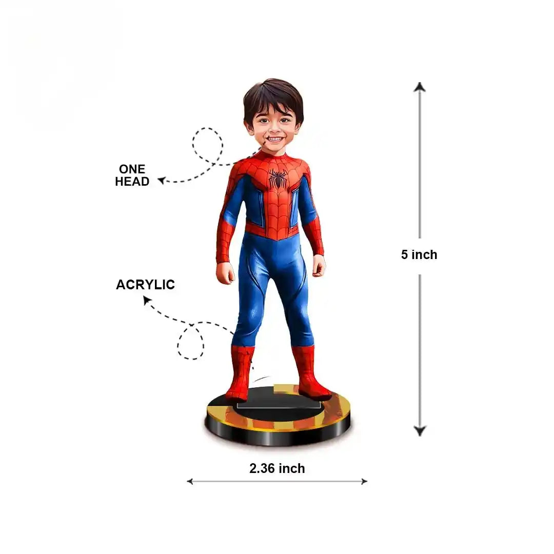 SpiderMan Mini Caricature Mini Me