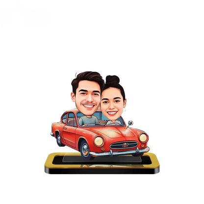 Couple With Car