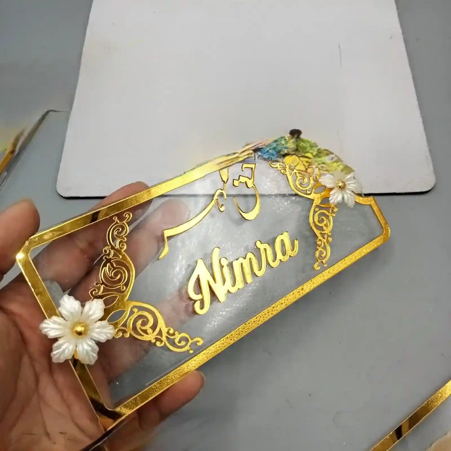 Customized Haq Mehar/Engagement Envelope