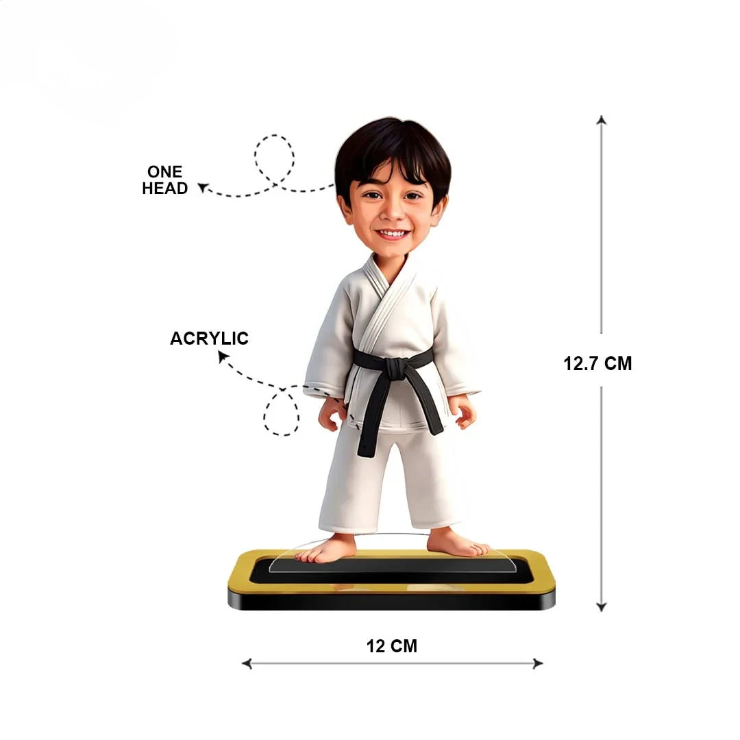 Karate Boy Caricature