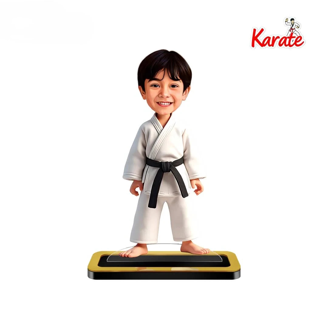 Karate Boy Caricature