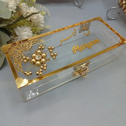 Customized Haq Mehar Box With Decor