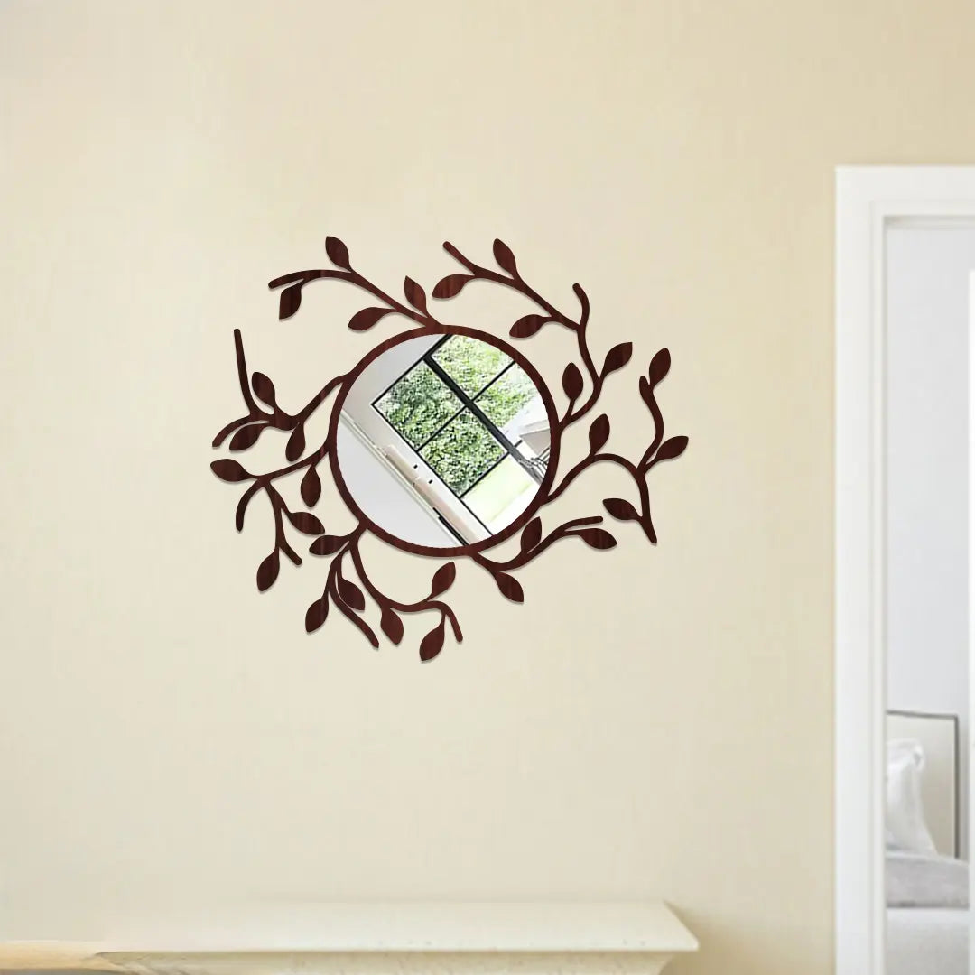 Floral Mirror WallArt