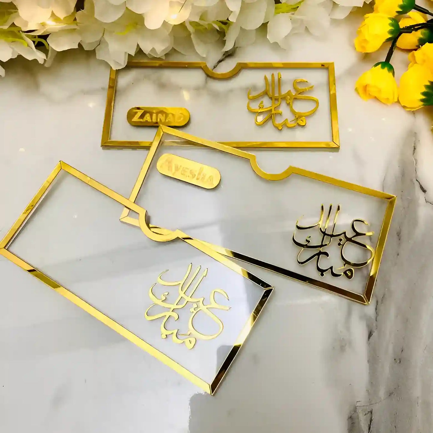 Acrylic Eid Envelope