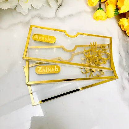Acrylic Eid Envelope