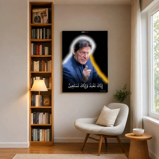 Imran Khan | LED Neon Frame Poster