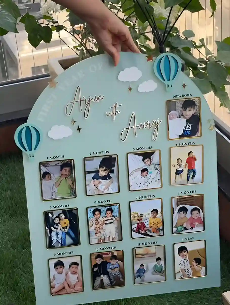 Acrylic Baby Frame for Birthday