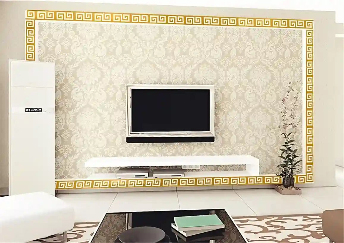 Acrylic Border Mirror Decor