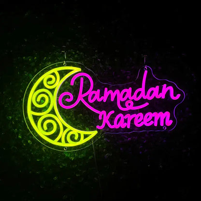Ramadan kareem sign, Eid mubarak decor,ramadan banner,ramadan mubarak neon light,eid mubarak yard sign,customize ramadan