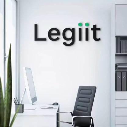 3D Lobby Sign, Small Business Logo Sign, Custom Logo, Laser Cut Logo Sign, Personalized Signage, Reception Wall Logo