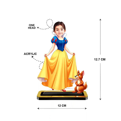 Personalized Mini Me: Snow White Caricature