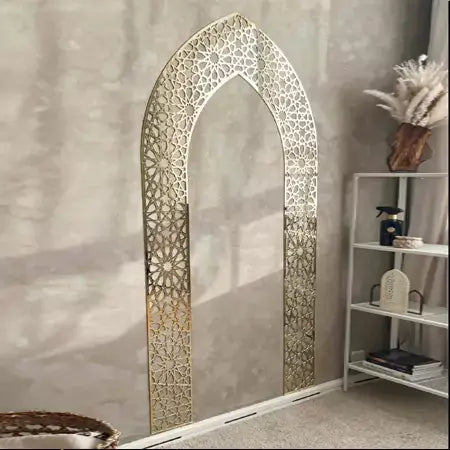 Mihrab For Prayer Room Namaz Wall Art, ramadan mubarak decor mehrab, prayer art decor, Acrylic & mdf mihrab