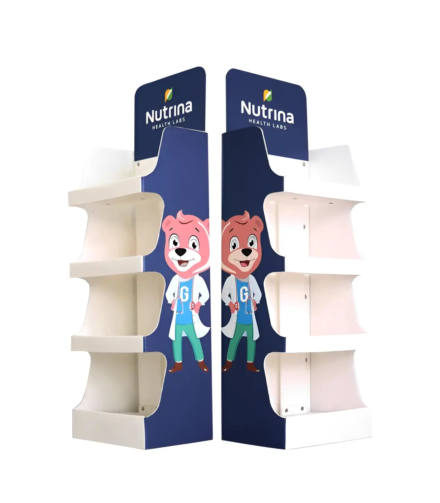Blue Product Display Stand