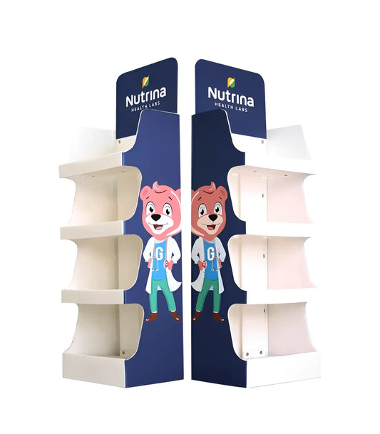 Blue Product Display Stand