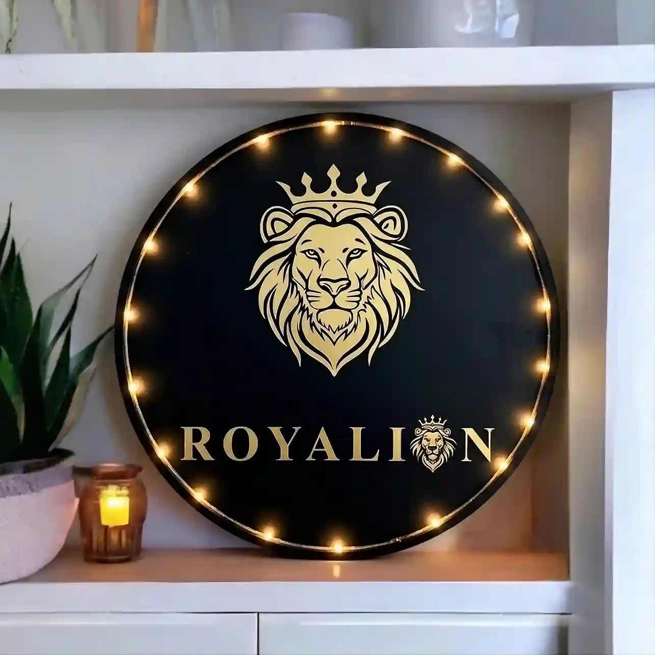 Customised Executive Business Name & Logo Frame