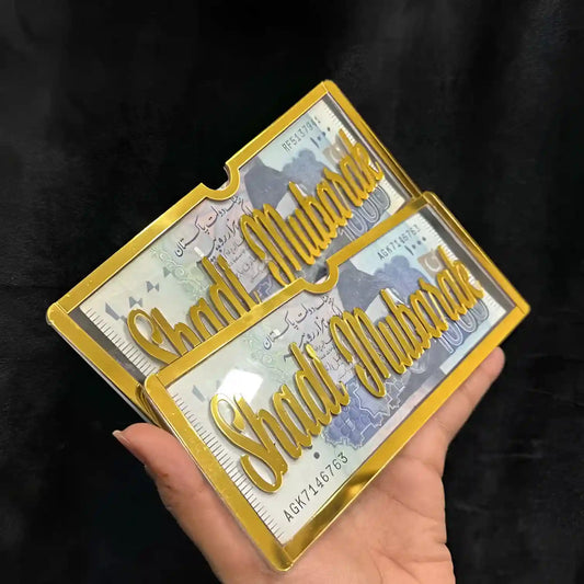 Acrylic Wedding Gift Envelope